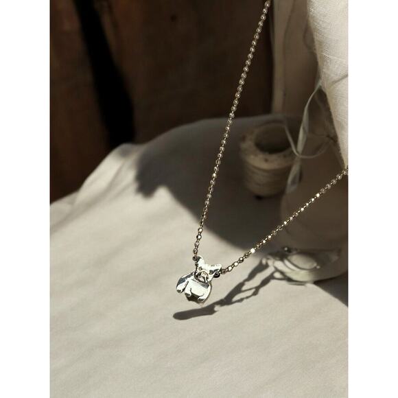 Alex Woo Sterling Silver French Bulldog Pendant Necklace Designer Frenchie Dog - Picture 14 of 16